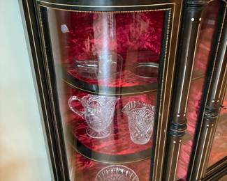 Stunning antique Victorian ebonized credenza