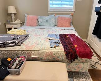 nice full bed