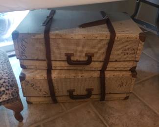 Vintage trunk cases
