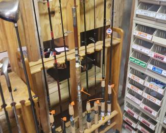 Fishing rods...several are NEW 