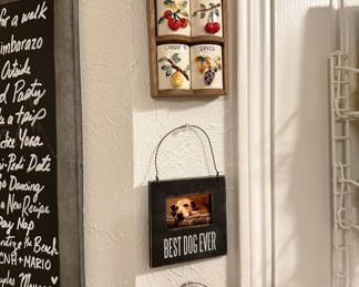 Kitchen full of personality - (not pictured... pet toys, pet halloween costumes, pet beds, and doggie enrichment games)!