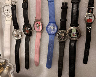 Snoopy Watches Collection! Ya'll this is just a SMALL sample
