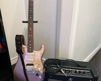 Brand New includes carrying case and amp - Rosewood Fender limited edition electric guitar!