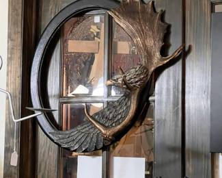 Carved wood Eagle 