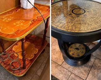 Several unique furniture pieces