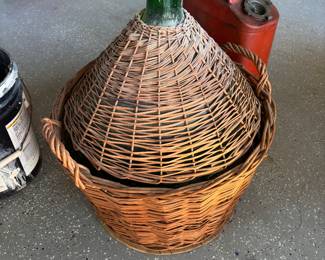 Vintage wine bottle