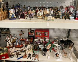 Huge Collection of Elvis Memorabilia 