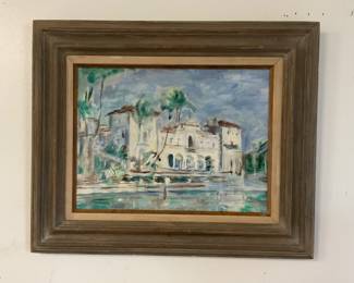 Thomas J. Strickland, (American, 1932-1999), Oil on Canvas.