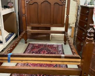 Antique Full Size Poster Bed