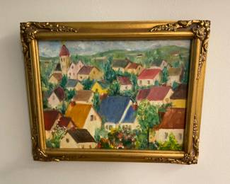 R.C. Beeson, Oil on Canvas, Signed and Dated.