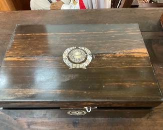 Antique Traveling Writing Desk