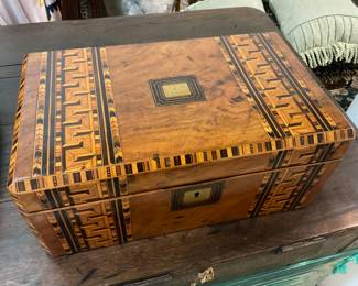 Antique Traveling Writing Desk