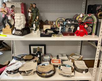 Huge Collection of Elvis Memorabilia 