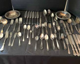 Silver Plate Flatware