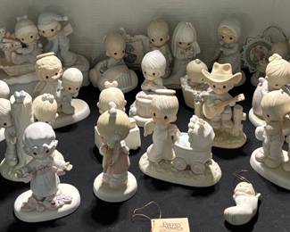 Assorted Precious Moments Figurines 