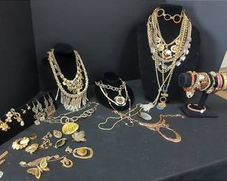 Gold Toned Jewelery 