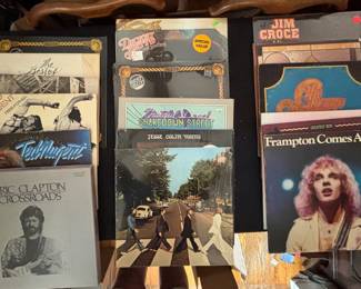 70s Records 4 Including Eric Clapton 6 Records Crossroads