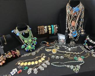 Multi Colored Costume Jewelery Mystery Lot