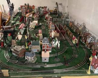 Train Set Table And Town