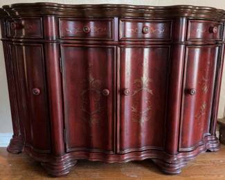 Pulaski Hand painted Console Table
