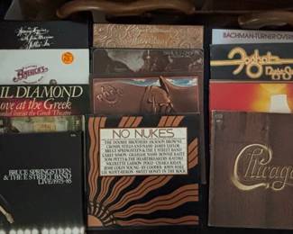 70s Record Albums 3 Including Bruce Springsteen Live 5lps Box Set