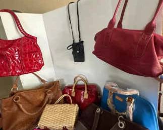Variety Of Handbags 