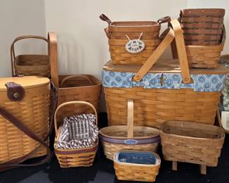 Assorted Longaberger Baskets