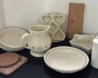 Longaberger Pottery Kitchen Items