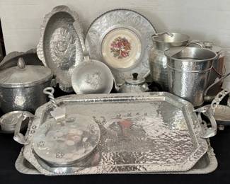 Vintage Aluminum Decor Kitchenware 