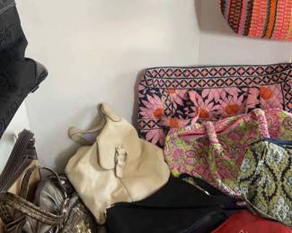 Assortment Of Handbags 