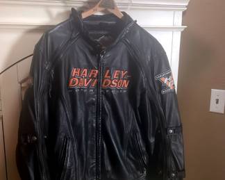 Harley Davidson Large Jacket And Helmet XXS