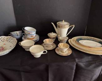 Taylor Smith Serving Tray , Homer Laughlin , Various Bavarian Sets 