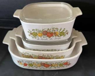 Corning Ware 4 Peice Set 