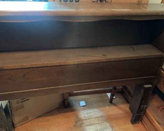 Bookshelf Headboard Twin Size Bed 