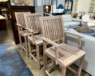 Wood Bar Stools Orlando Estate Auction