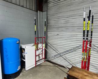 Walk in Tub, Scaffolding and Tank 