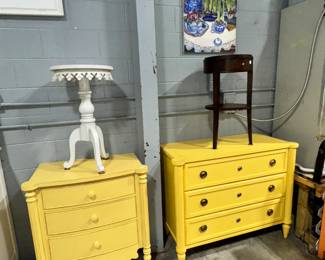 Chest of Drawers, Plant Stands and Artwork Orlando Estate Auction
