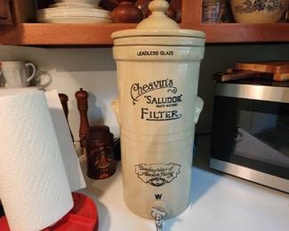 Antique Chaevin's Saludor Safe Water Filter