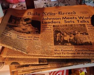 Newspapers Depicting Historical Events