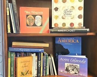 Assorted Books on Colorado, America, Recipes, Poems, Gardening & More