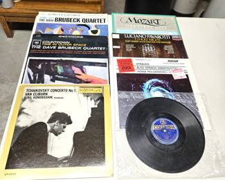  Vintage Vinyl Records Classical Music Mozart, Tchaikovsky, Plus a 78 with Al Jolson's "I'll Say She Does"