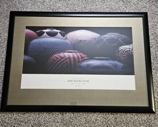 Framed Posted from the Cherry Creek Art Festival 1995 - Beautifully Framed and Matted 35x24