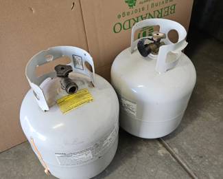 Two Propane Tanks