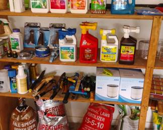 gardening supplies, chemicals