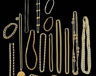 GoldToned Costume Jewelry
