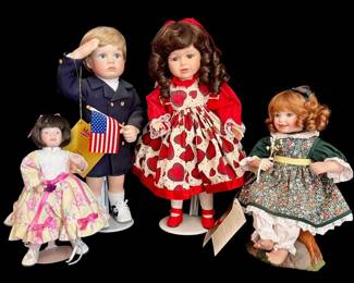 Goebel Victoria Ashlea Originals Porcelain Doll Georgetown Collection Matthew Caitlyn