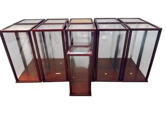 11 Doll Display Cases