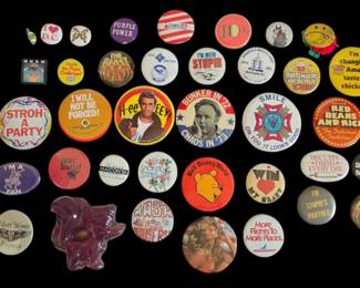 Collection Of Vintage Pins