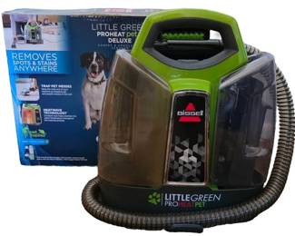Bissell Little Green Proheat Pet Deluxe Carpet Upholstery Cleaner
