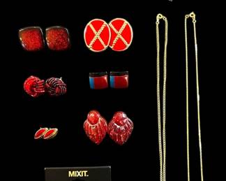 Red Costume Jewelry